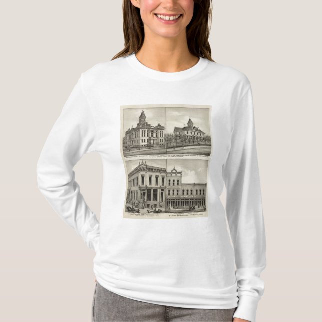 Camiseta Palacio de Justicia, Kansas (Anverso)