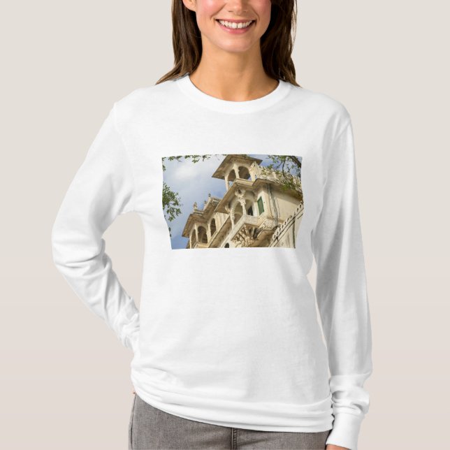 Camiseta Palacio de la Ciudad, Udaipur, Rajasthan, India (Anverso)