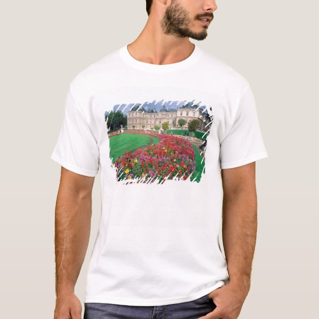 Camiseta Palacio de Luxemburgo en París, Francia. (Anverso)