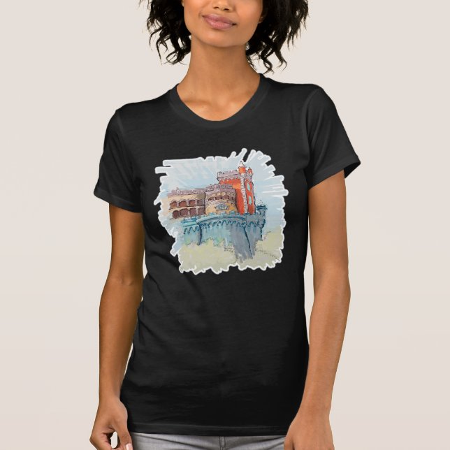 Camiseta Palacio de Pena en Sintra, Portugal (Anverso)