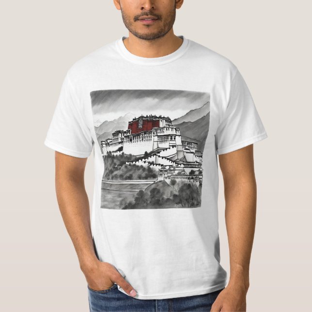 Camiseta Palacio de Potala Tíbet (Anverso)