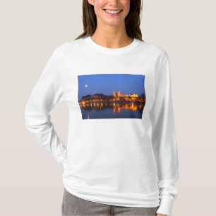 Camiseta Palacio del Papa en Aviñón y el río Ródano en