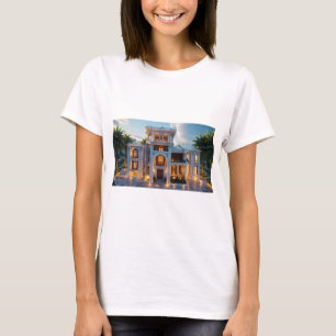 Camiseta Palacio del Sueño Neoclásico   Reimaginado por IA