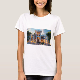Camiseta Palacio del Sueño Neoclásico | Reimaginado por IA