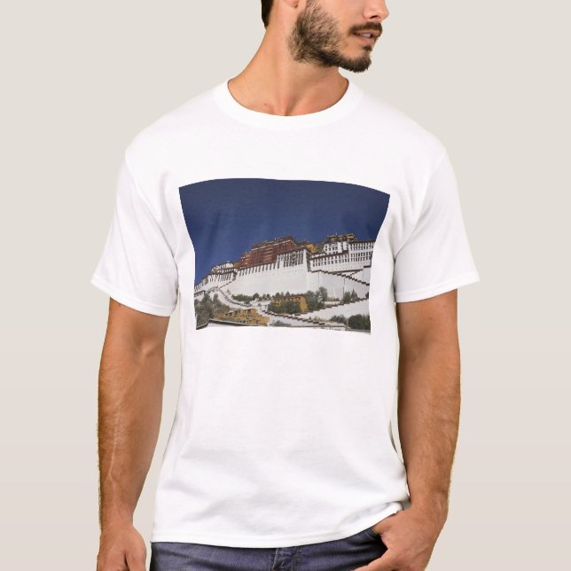Camiseta Palacio Potala en Lhasa, Tíbet. (Anverso)