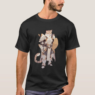 Camiseta Paladín de gato heroico