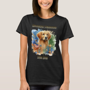Camiseta Paladín de la recuperación dorada se esparce con t