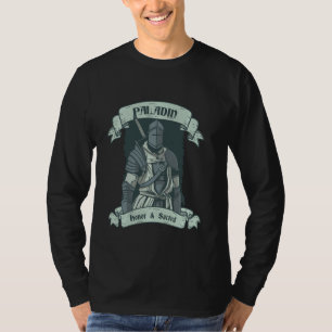 Camiseta Paladin Knight Fantasy Roleplay Dungeons Rpg Ga