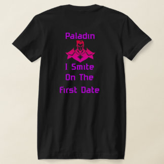 Camiseta Paladin Smite On First Date
