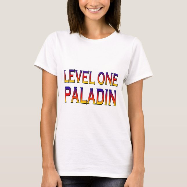 Camiseta Paladina de nivel uno (Anverso)