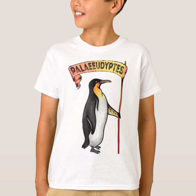 Camiseta Palaeeudyptes Extinct Penguin (Anverso)