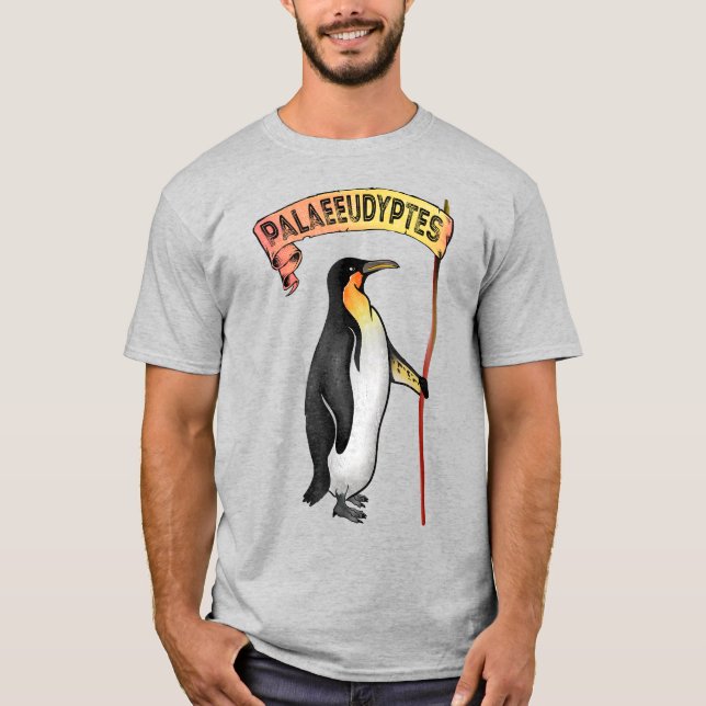 Camiseta Palaeeudyptes Extinct Penguin (Anverso)
