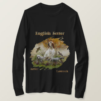 Camiseta Palangrería inglesa con faisanes, arte