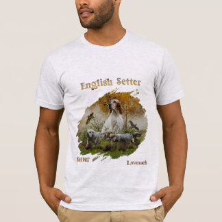 Camiseta Palangrería inglesa con faisanes, arte