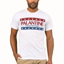 Palantine para presidente T-shirt