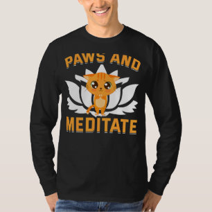 Camiseta Palas Y Meditar Al Propietario Del Gato
