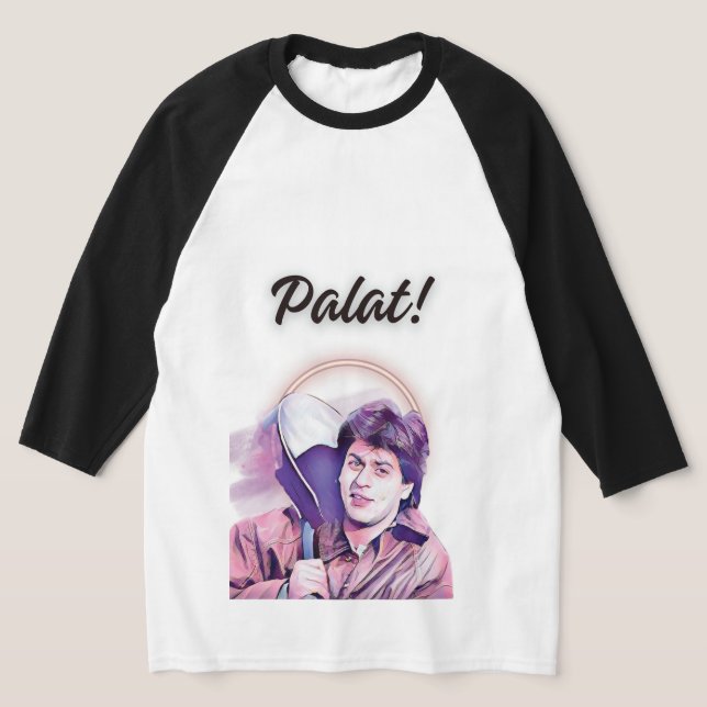 Camiseta "Palat!- DDLJ Inspiró Icónico Tee De Bollywood (Distribución)