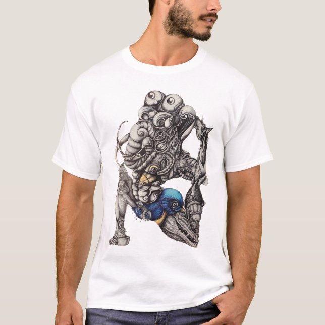 Camiseta palatiana de arte pop (Anverso)