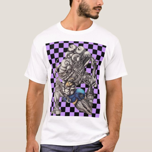 Camiseta palatiana de arte pop (Anverso)
