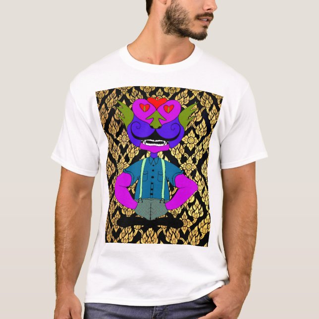 Camiseta palatiana de arte pop (Anverso)