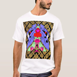 Camiseta palatiana de arte pop