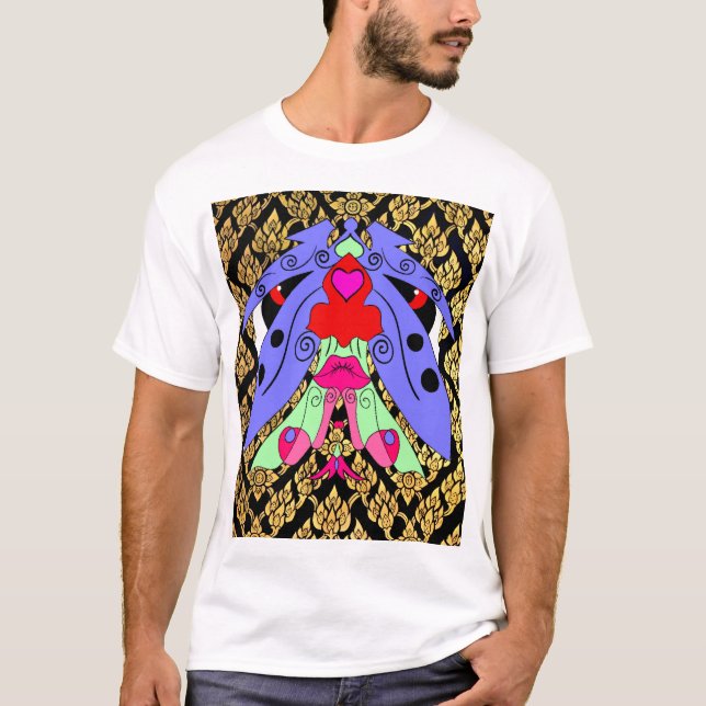 Camiseta palatiana de arte pop (Anverso)
