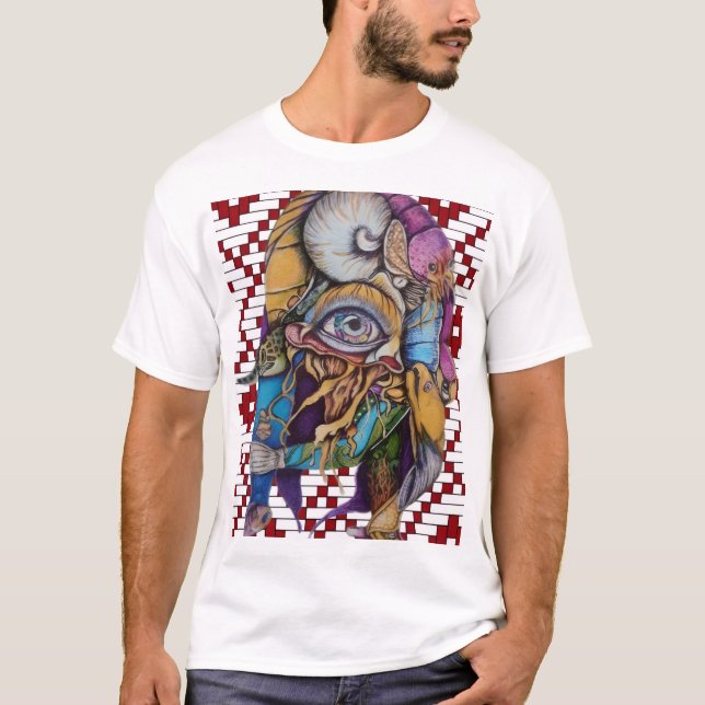 Camiseta palatiana de arte pop (Anverso)