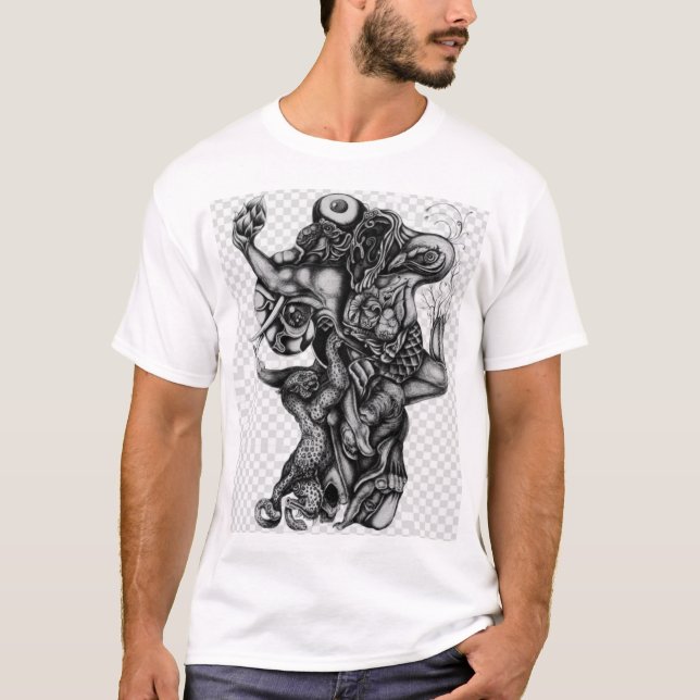 Camiseta palatiana de arte pop (Anverso)