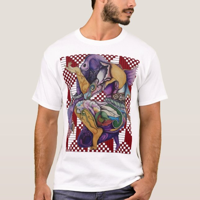 Camiseta palatiana de arte pop (Anverso)