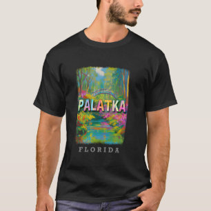 Camiseta Palatka Florida FL Jardines del Parque Estatal Rav