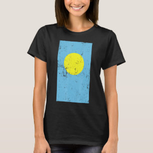Camiseta Palau Oceania Micronesia Ngerulmud Pabellón en Pro