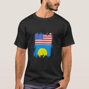 Camiseta Palau USA America Palauan Rota Palauan Orgullo Pal