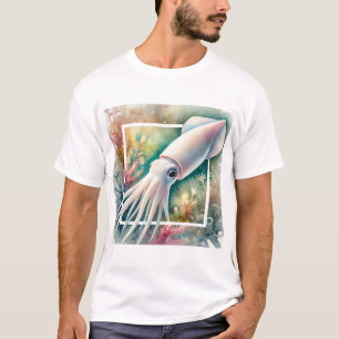 Camiseta Pale Squid 310724AREF105 - Watercolor