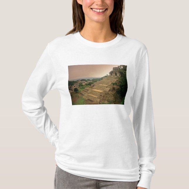Camiseta Palenque, Chiapas, México, Maya (Anverso)