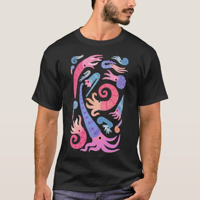 Camiseta Paleocefalópodos (Anverso)