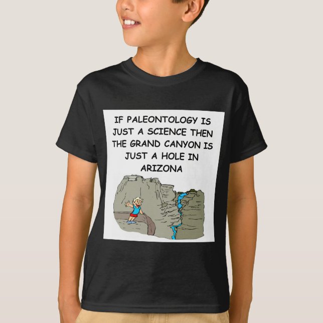 CAMISETA PALEONTOLOGÍA (Anverso)