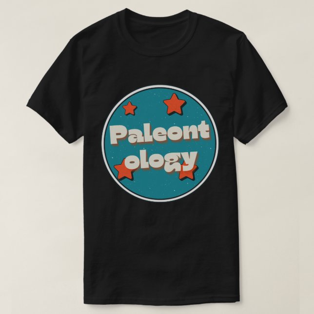 Camiseta Paleontología (Diseño del anverso)