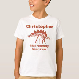 Camiseta Paleontología Dinosaurio Fun