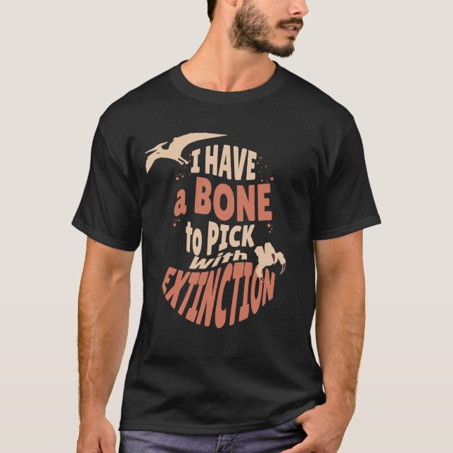 Camiseta Paleontólogo adulto de dinosaurio T-Rex Dino Lover (Anverso)