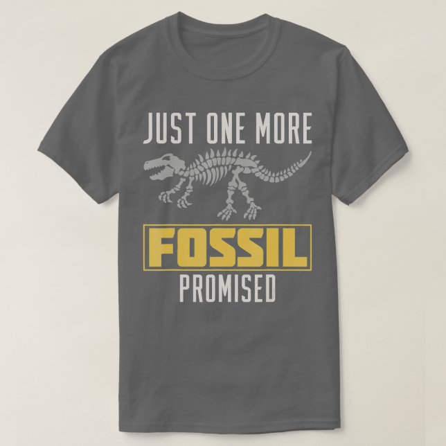 Camiseta Paleontólogo Ciencia Fósiles Historia Natural 1 (Diseño del anverso)