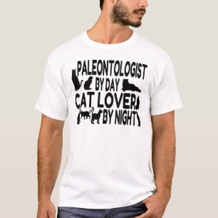 Camiseta Paleontólogo de Cat Lover