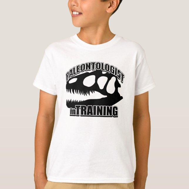 Camiseta PALEONTÓLOGO en formación (Anverso)