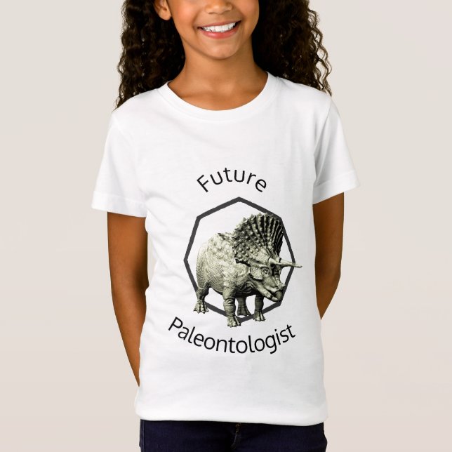 Camiseta Paleontólogo futuro (Anverso)