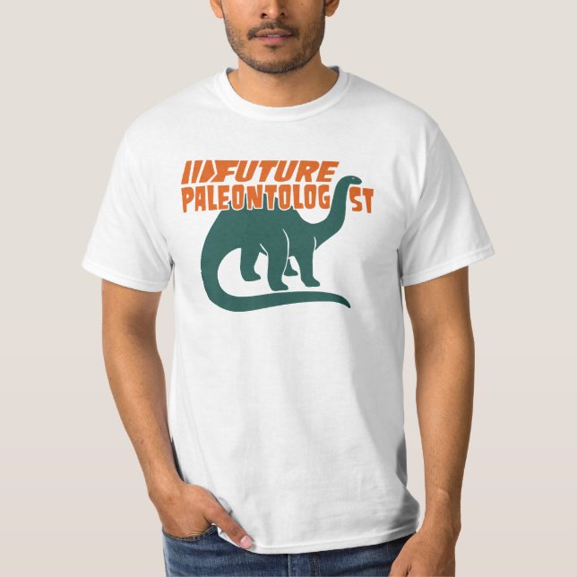 Camiseta Paleontólogo futuro (Anverso)