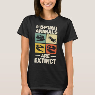 Camiseta Paleontólogo H del cazador de huesos prehistórico 