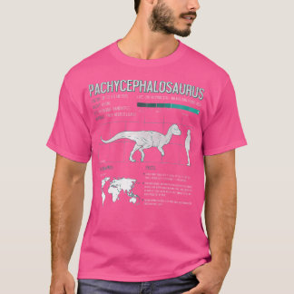 Camiseta Paleontólogo Shirt Pachycephalosaurio Dinosaurio F