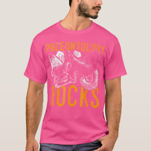 Camiseta Paleontology Rocks Diversión Paleontología Tshirt 