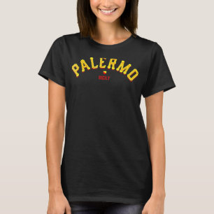Camiseta Palermo Sicily Vintage Italia Tee Siciliano