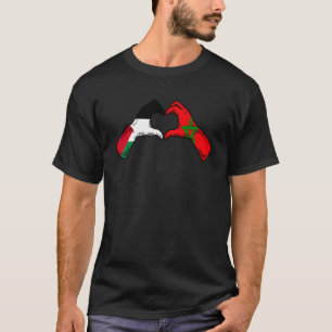 Camiseta Palestina bandera de Marruecos Escuchar palestin