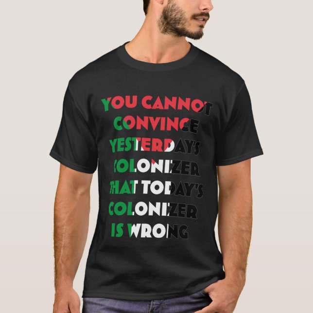 Camiseta palestina - Camiseta palestina de Gaza (Anverso)